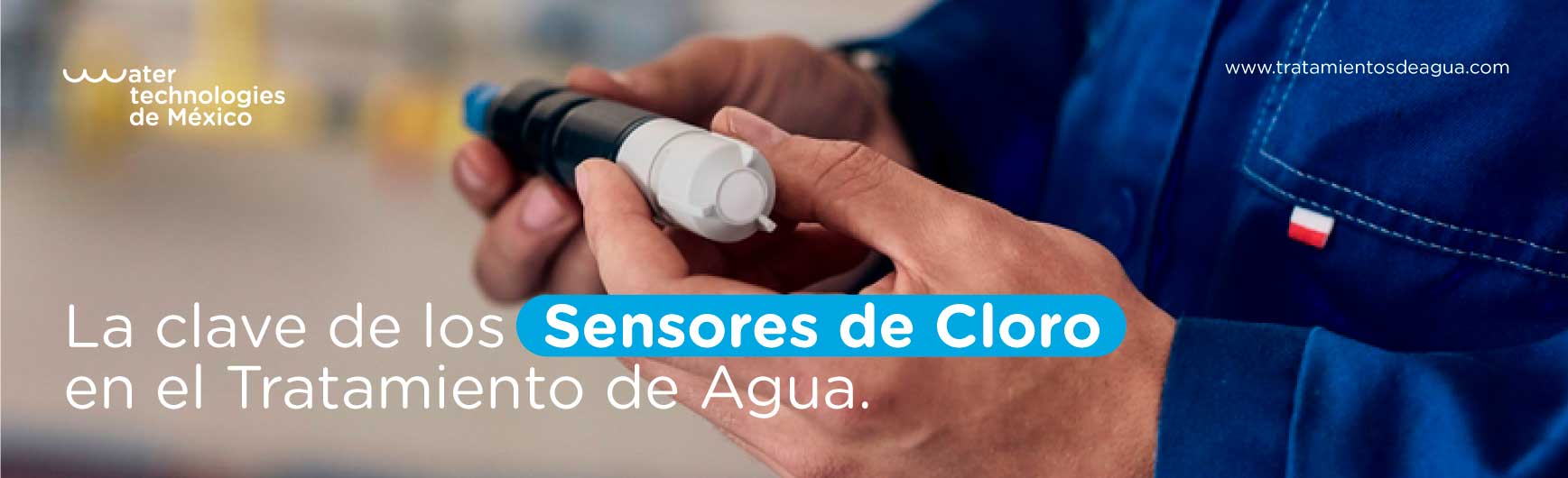 La clave de los Sensores de Cloro en el Tratamiento de Agua.