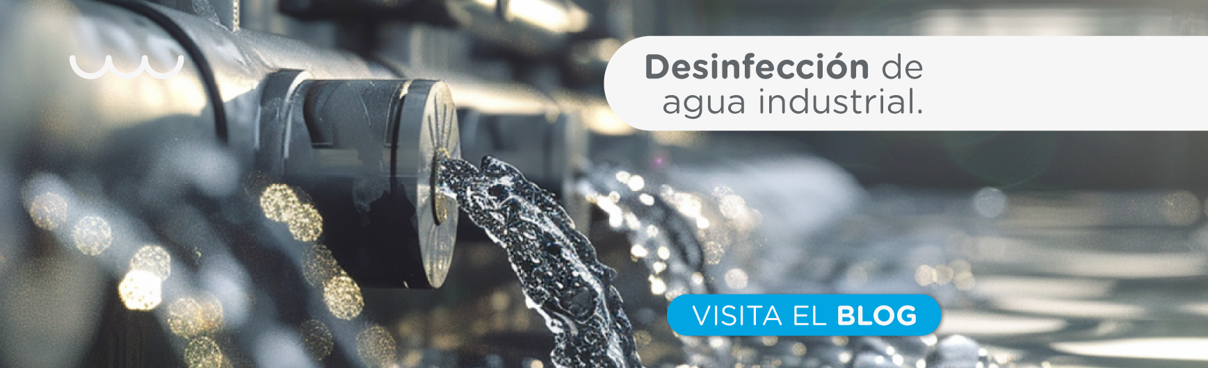 Desinfección de agua industrial: diferentes métodos y su efectividad.