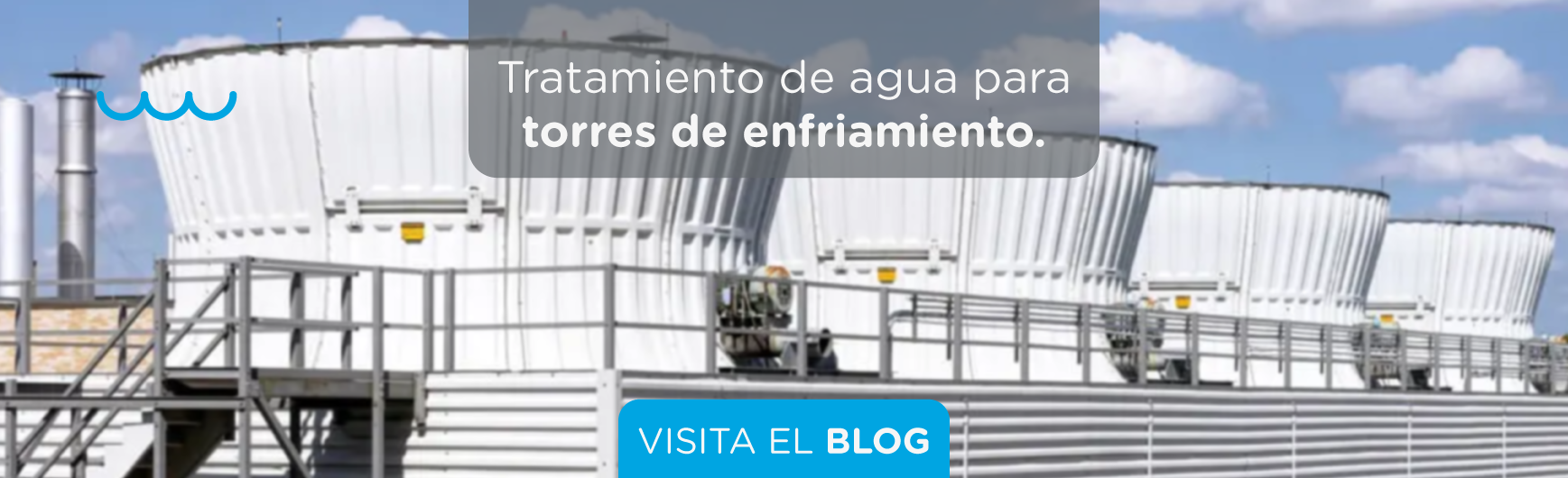 Tratamiento de agua para torres de enfriamiento.