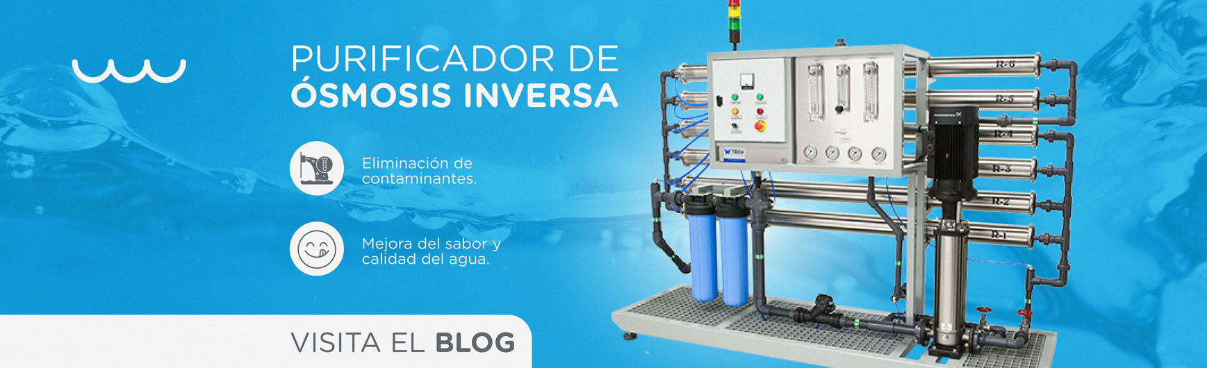Purificador de Ósmosis Inversa