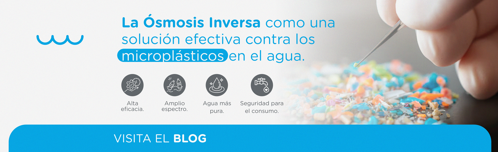 La Ósmosis Inversa como una Solución Efectiva contra los Microplásticos en el Agua